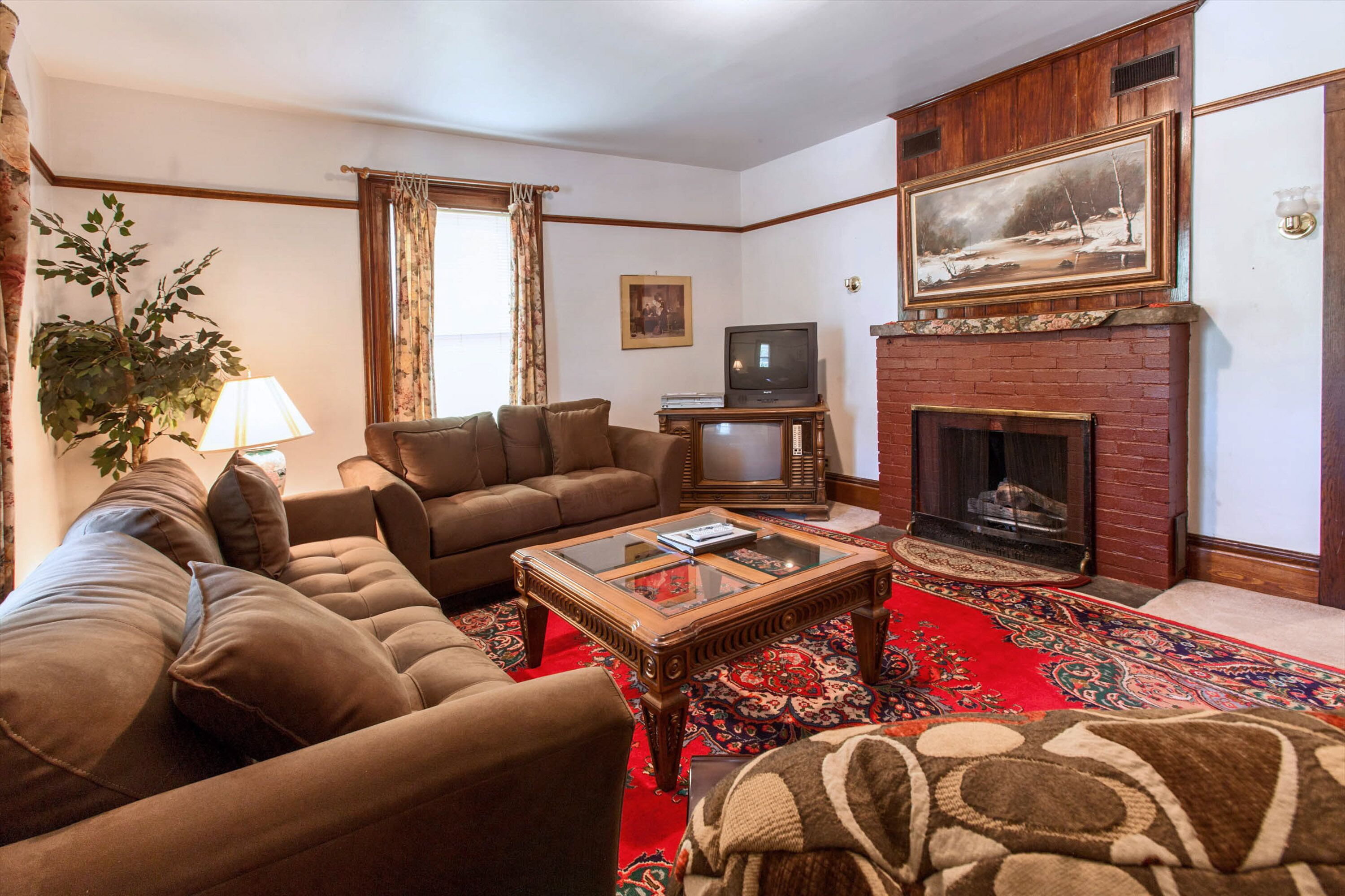 Standardbyhus - 2 soveværelser | Stue | Tv