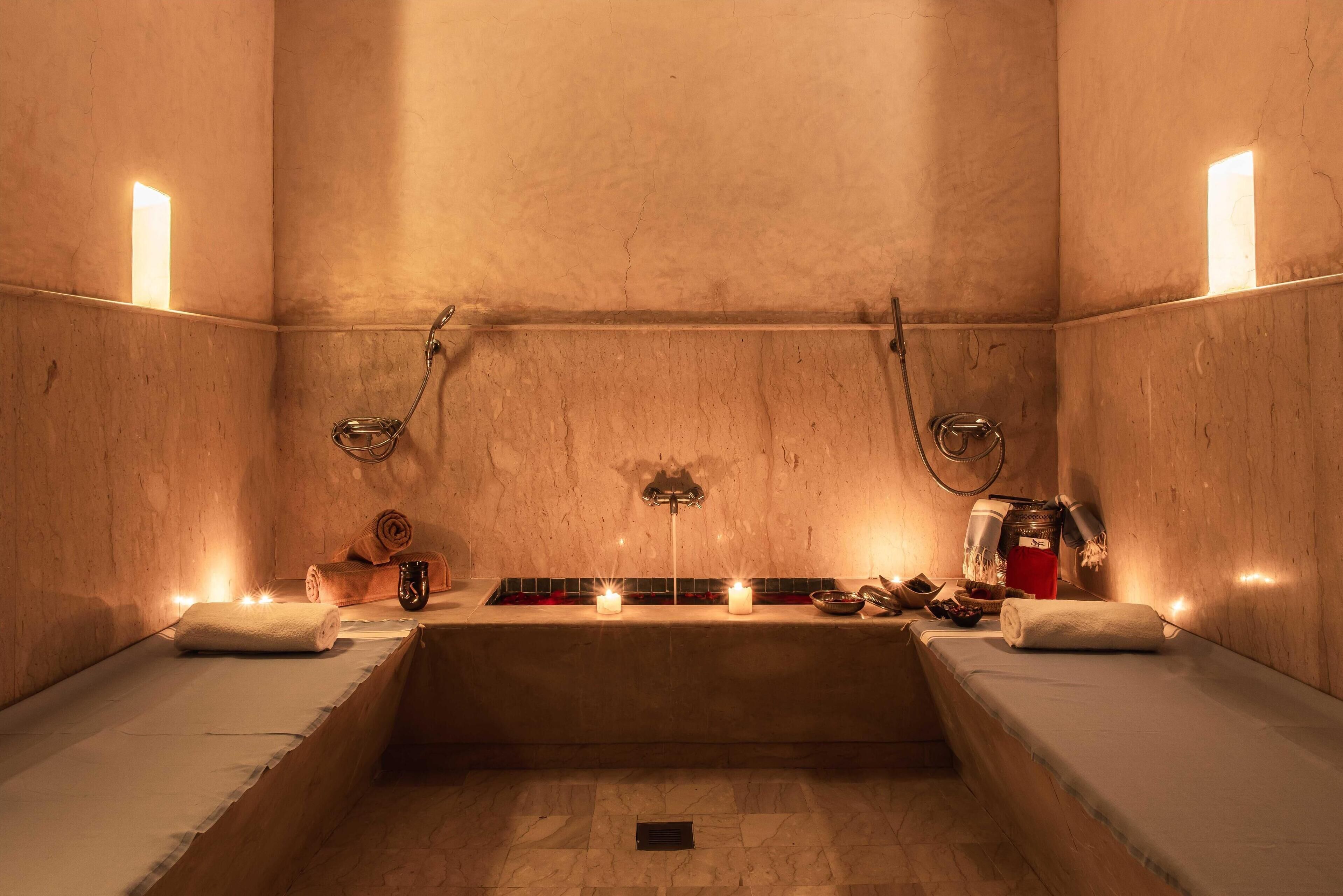 couples treatment room(s), steam room, turkish bath/hammam