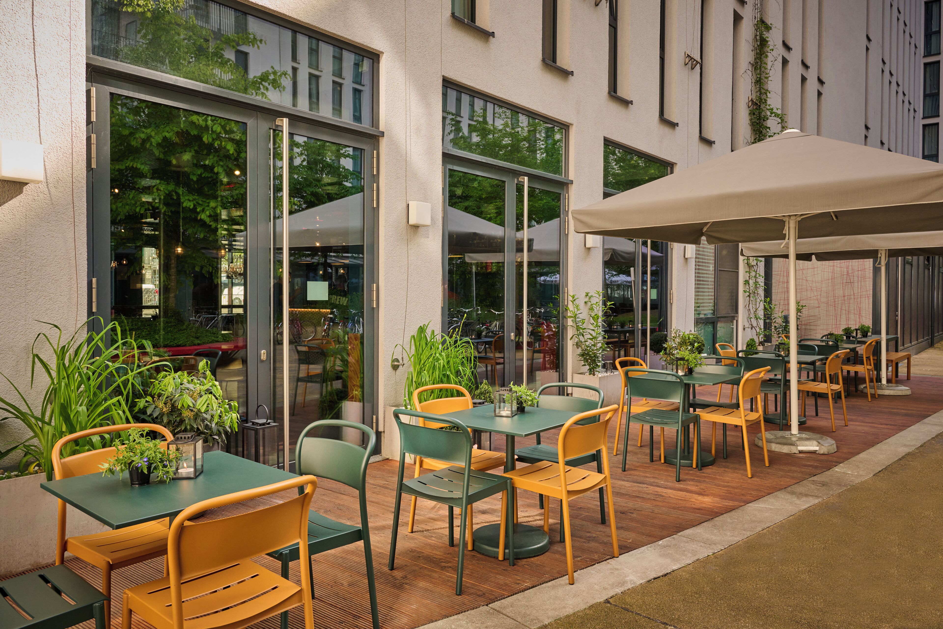 Restaurante al aire libre