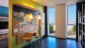 Individually decorated, individually furnished, blackout curtains