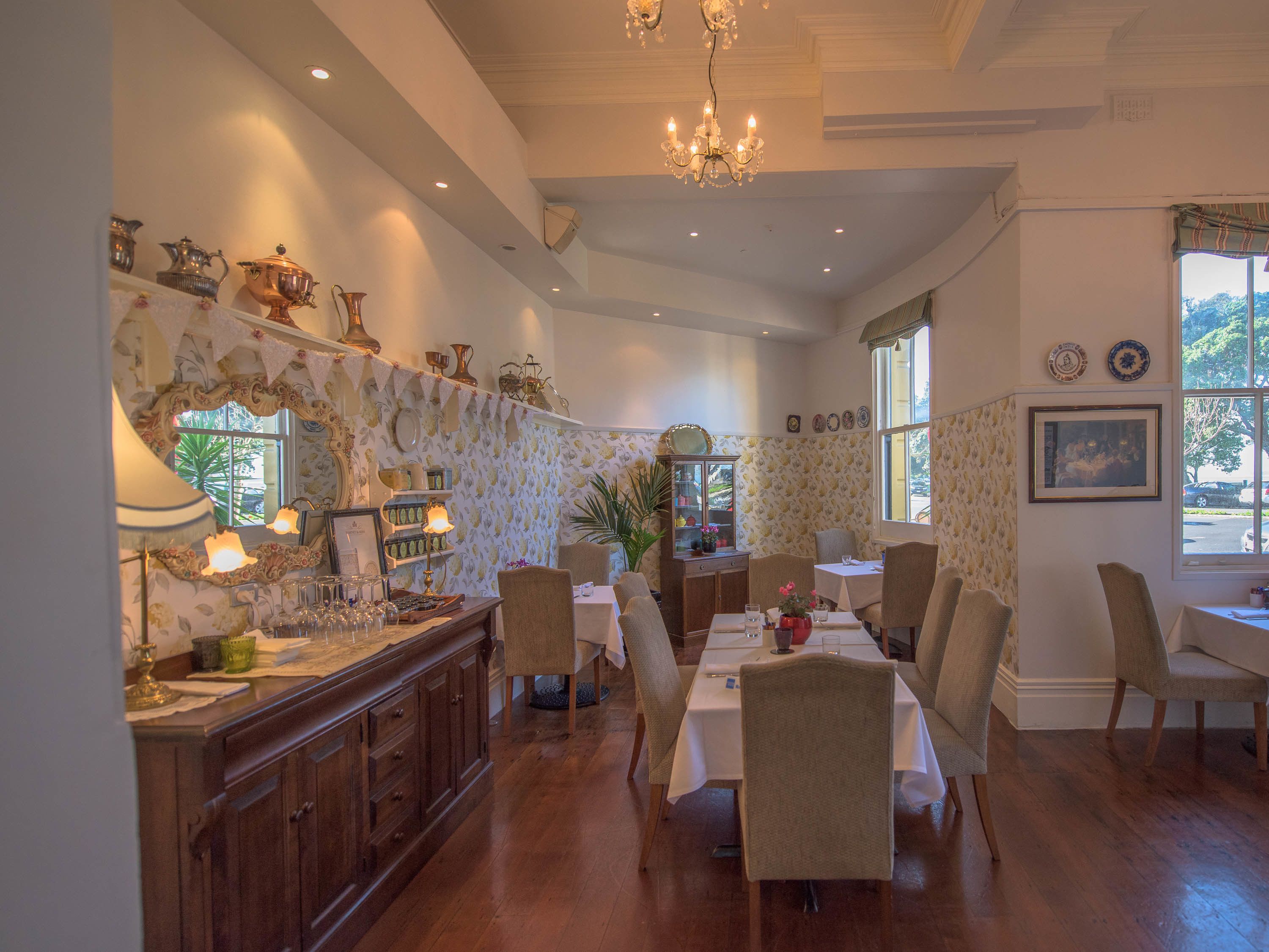 breakfast, lunch, dinner served; beach views