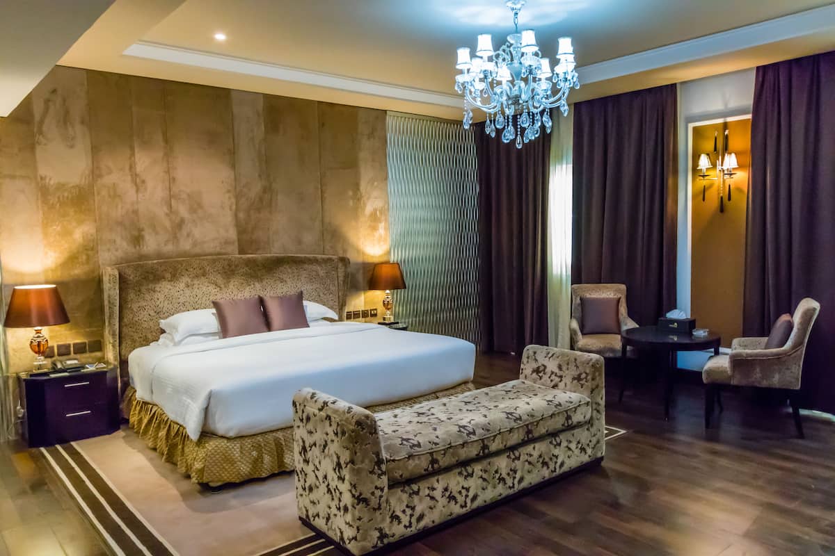 Suite presidencial | 1 habitación, minibar y caja de seguridad en la habitación