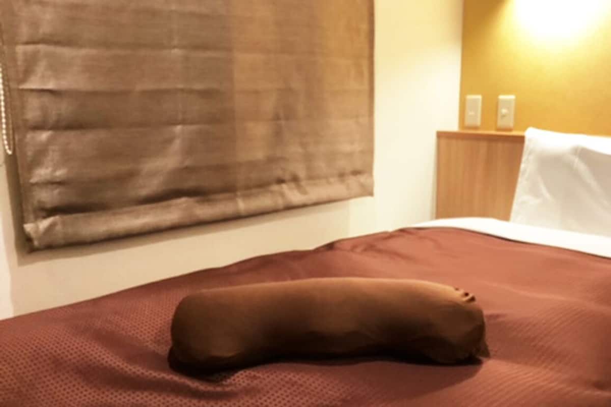 Desk, blackout drapes, WiFi (free), bed sheets