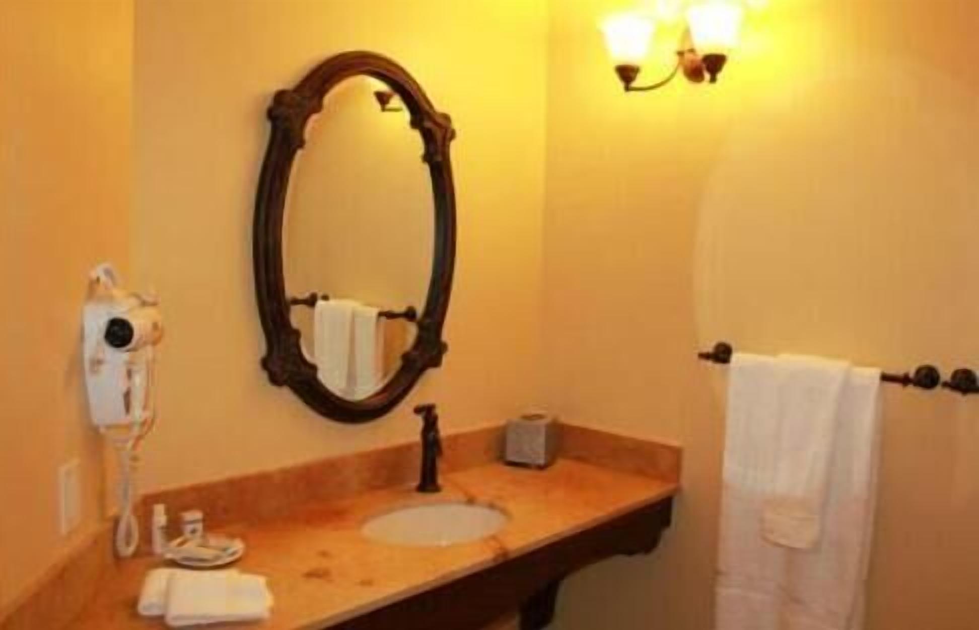 shower, hair dryer, bathrobes, slippers