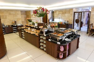 Morgenmadsbuffet hver dag mod et gebyr