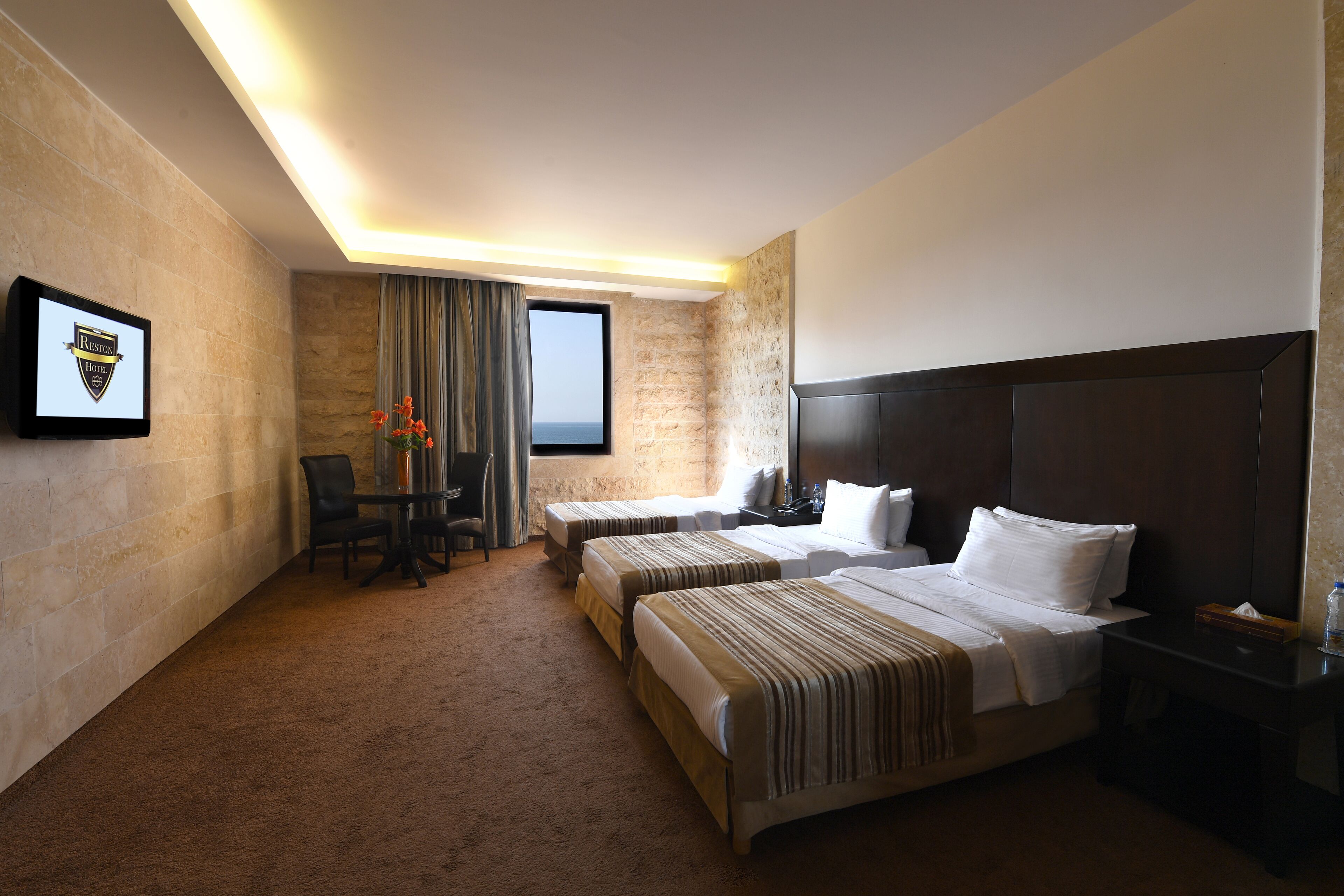 deluxe triple room, multiple beds | down duvets, select comfort beds, minibar, in-room safe