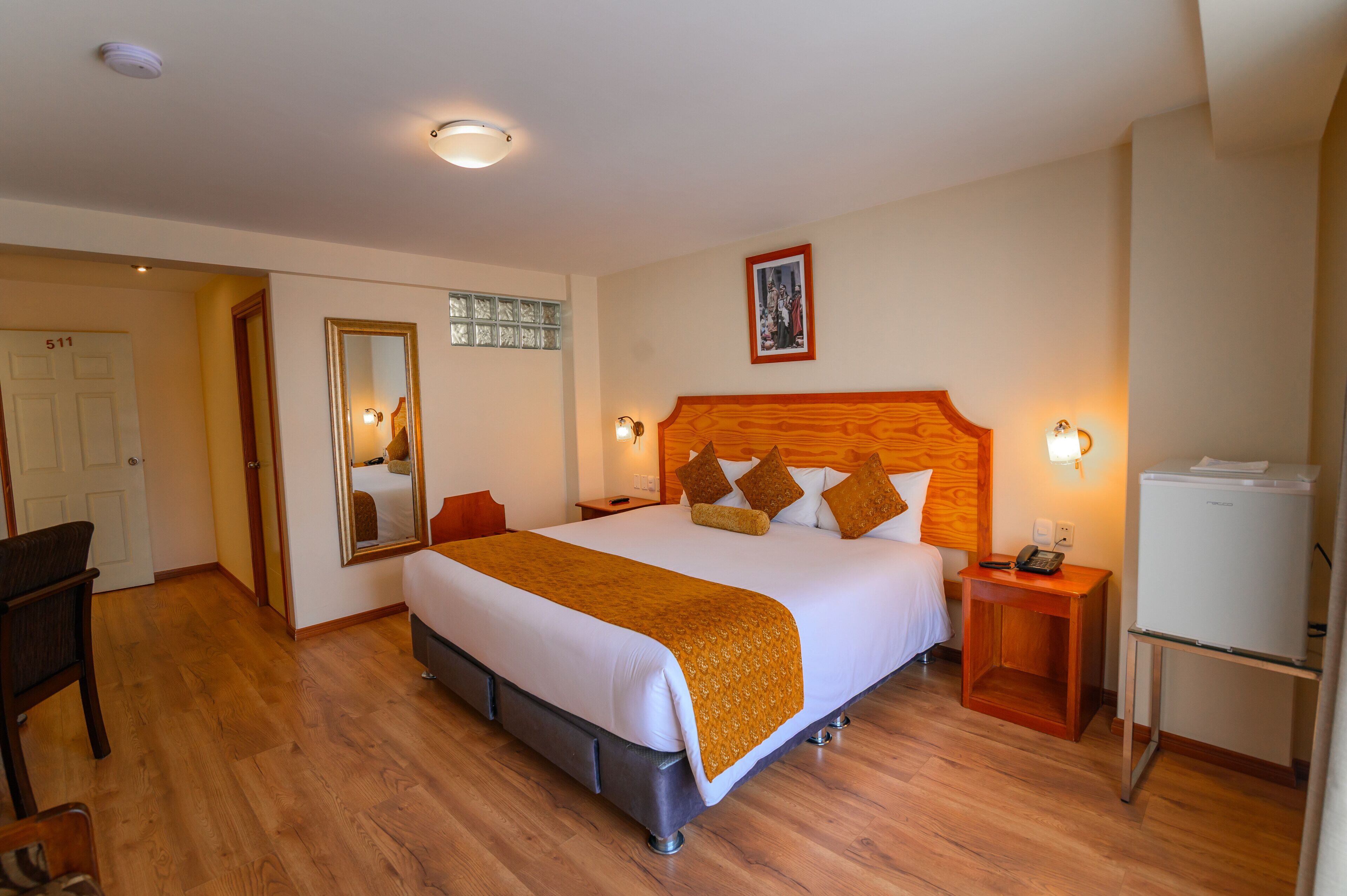 Junior Studio Suite, 1 King Bed, City View | Down comforters, minibar, in-room safe, individually furnished