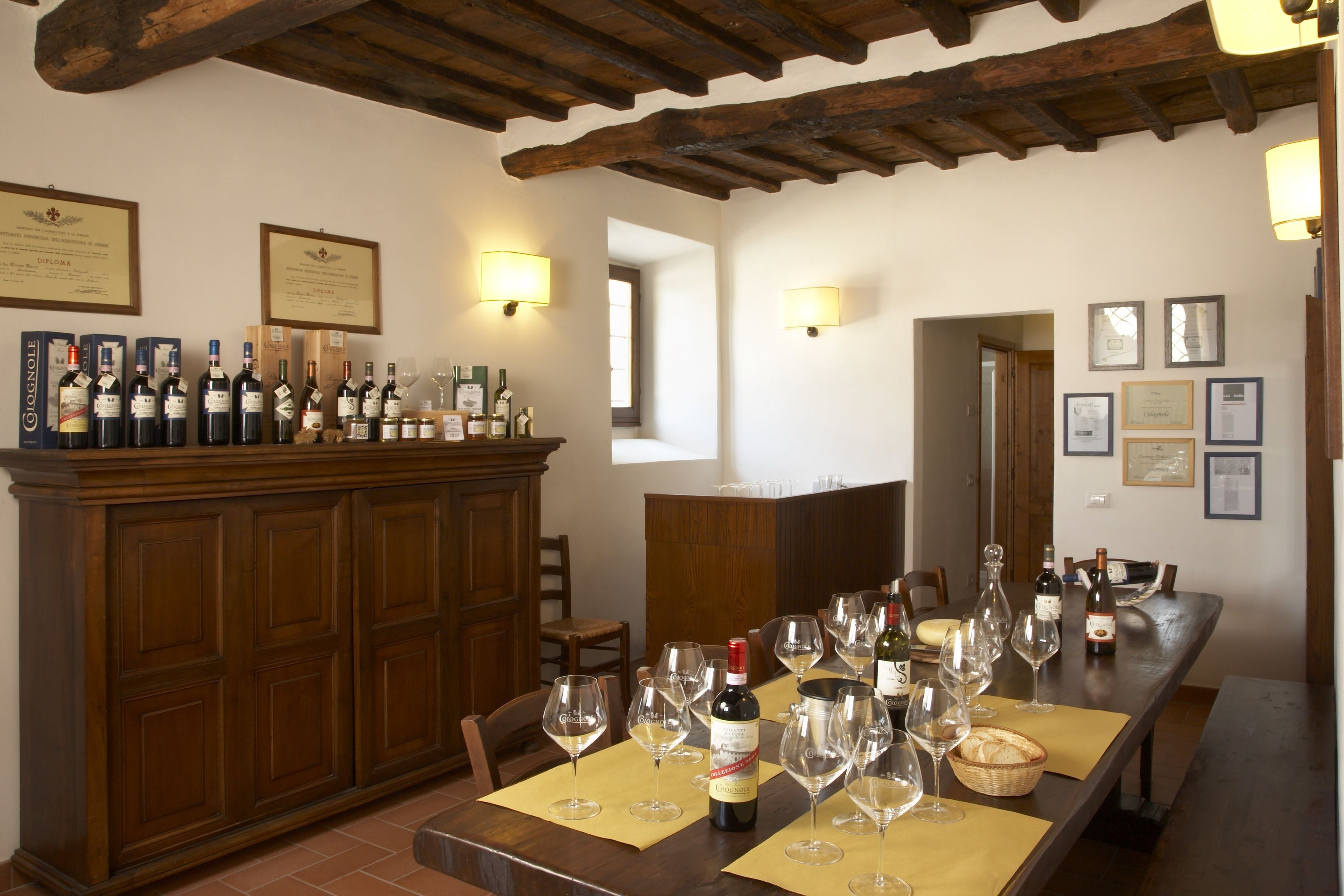 Salle de dégustation