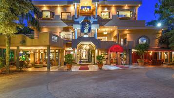 Entrada de la propiedad