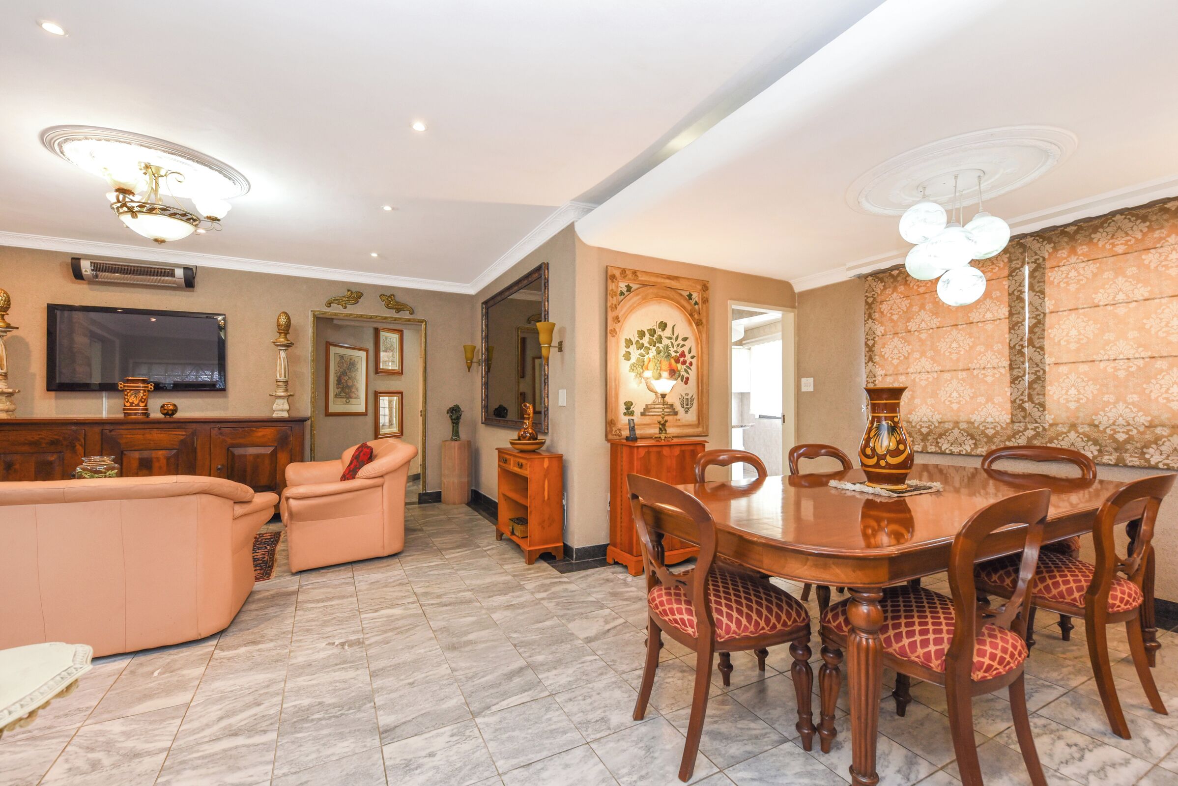 Florence Two Bedroom Apartment | Living area | LED TV
