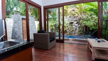 Villa, 1 Schlafzimmer | Ausblick vom Zimmer