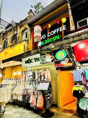 Façade de l’hébergement