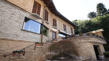 Fassade der Unterkunft