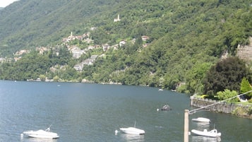 Blick von der Unterkunft