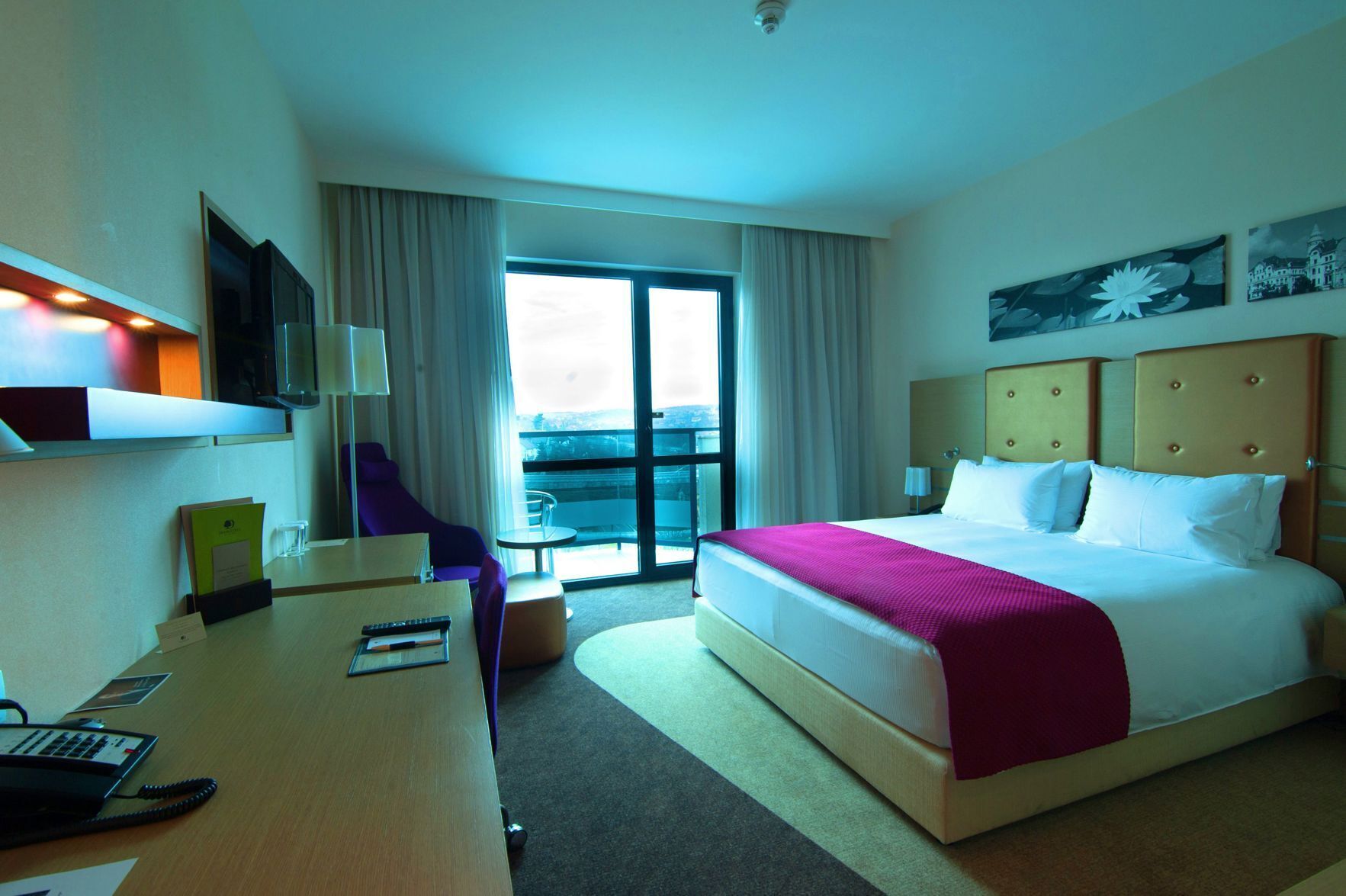 Hypo-allergenic bedding, pillowtop beds, minibar, in-room safe