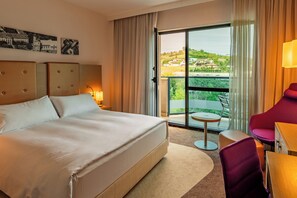 Deluxe Room, 1 King Bed, Balcony | View from room