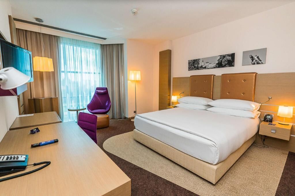 Hypo-allergenic bedding, pillowtop beds, minibar, in-room safe