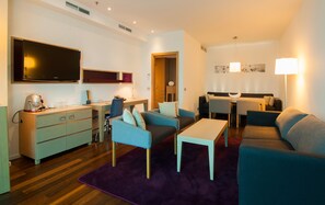 Suite mit 1 Schlafzimmer (King) | Ausblick vom Zimmer