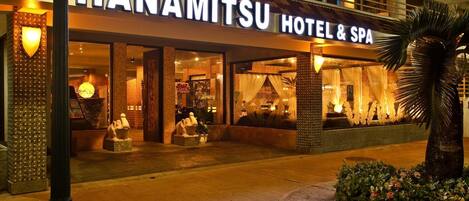 Entrée de l’hébergement