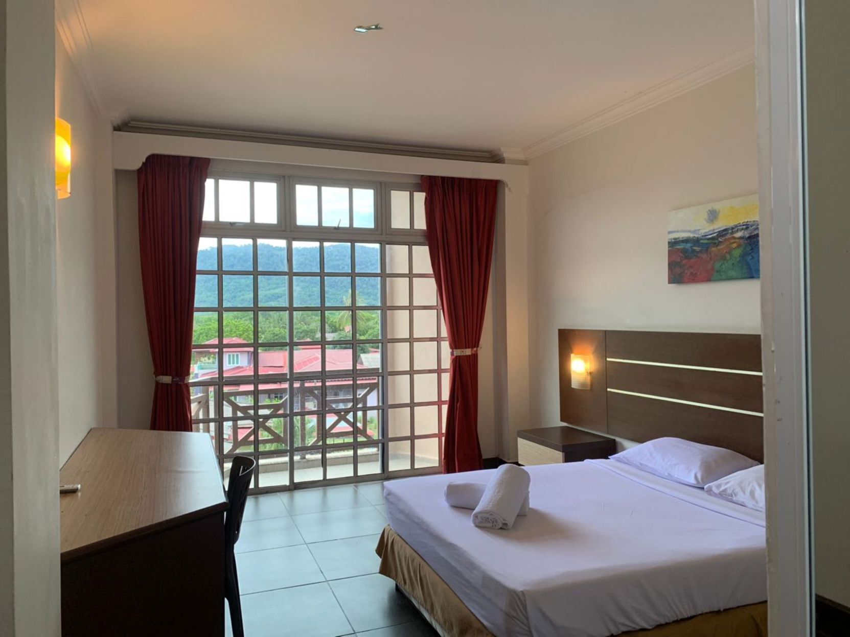In-room safe, individually furnished, desk, bed sheets