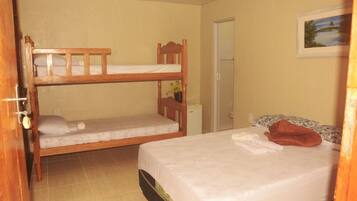 Triple Room | Desk, blackout drapes, iron/ironing board, free WiFi