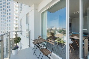 Deluxe Apartment, 1 Bedroom, Balcony (Rakoczego 9 street) | Balcony