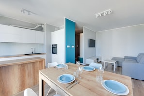 Appartement Deluxe, 1 chambre, balcon (Rakoczego 9 street) | Restauration dans la chambre