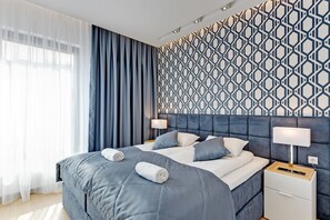 Superior Apartment, 2 Bedrooms, Balcony, River View (4 adults, 4 Stara Stocznia Street)