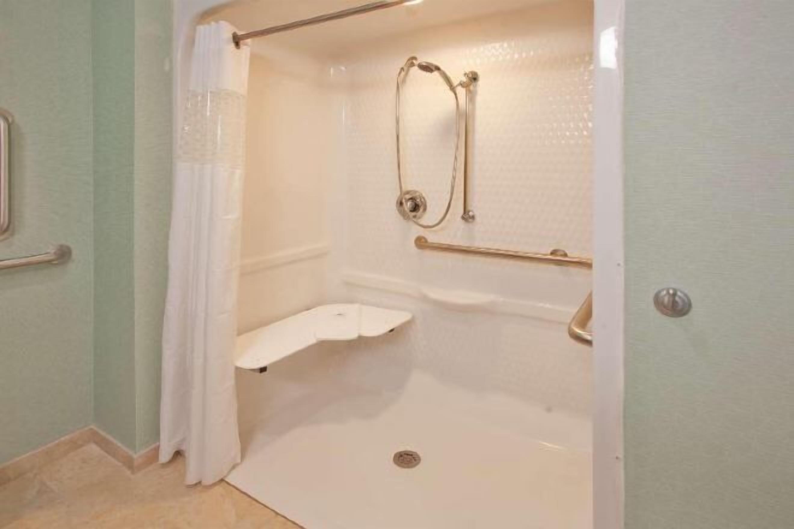 Bathroom | Hair dryer, towels