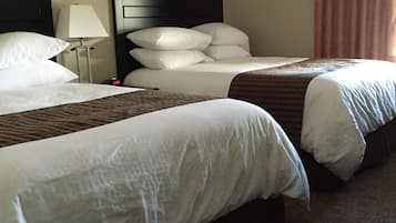 Room, 2 Queen Beds | Desk, rollaway beds, free WiFi, bed sheets