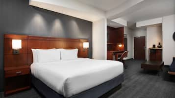 In-room safe, desk, blackout curtains, iron/ironing board