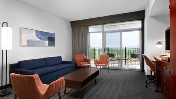 Televisión de 37 pulgadas con canales por cable y estación para iPod