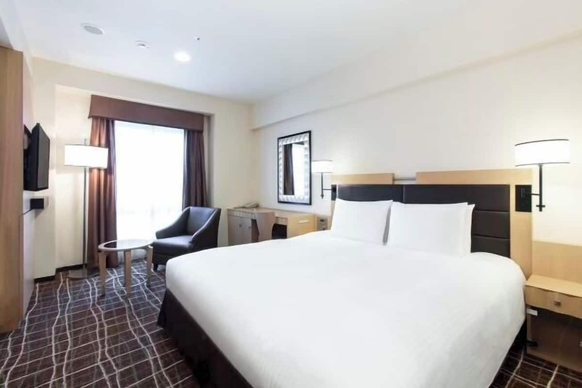 In-room safe, desk, blackout curtains, iron/ironing board