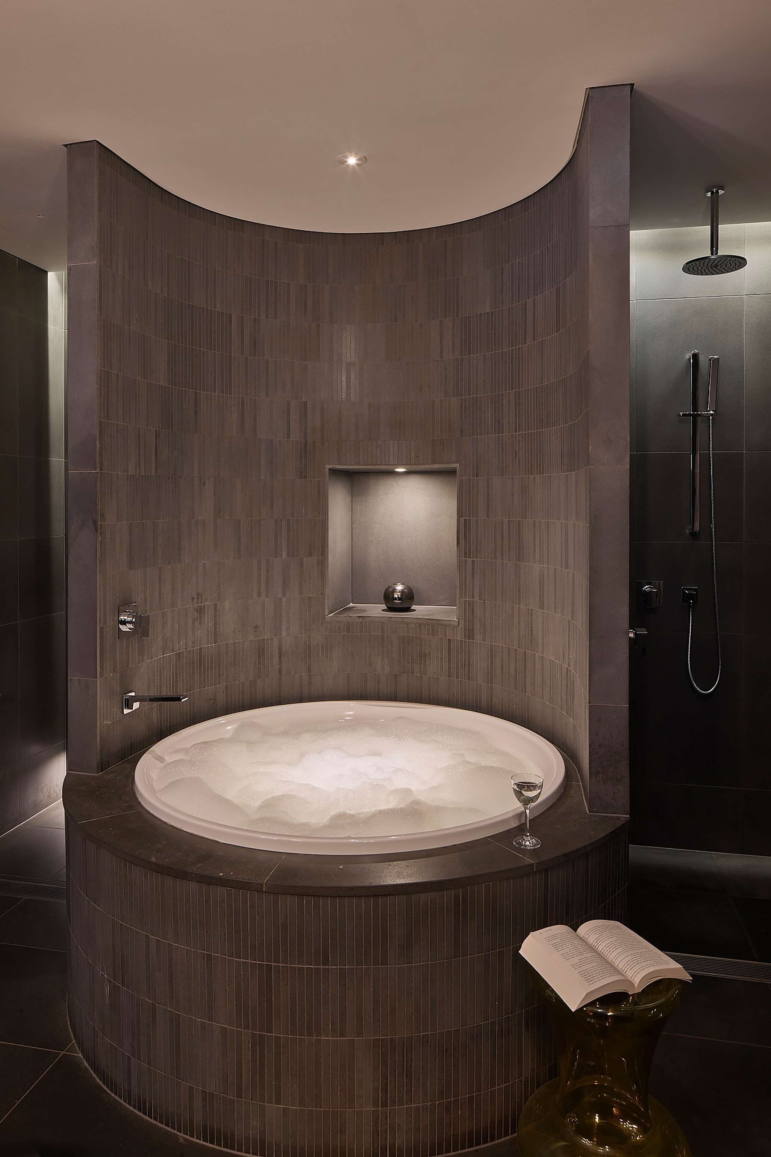 free toiletries, hair dryer, bathrobes, towels