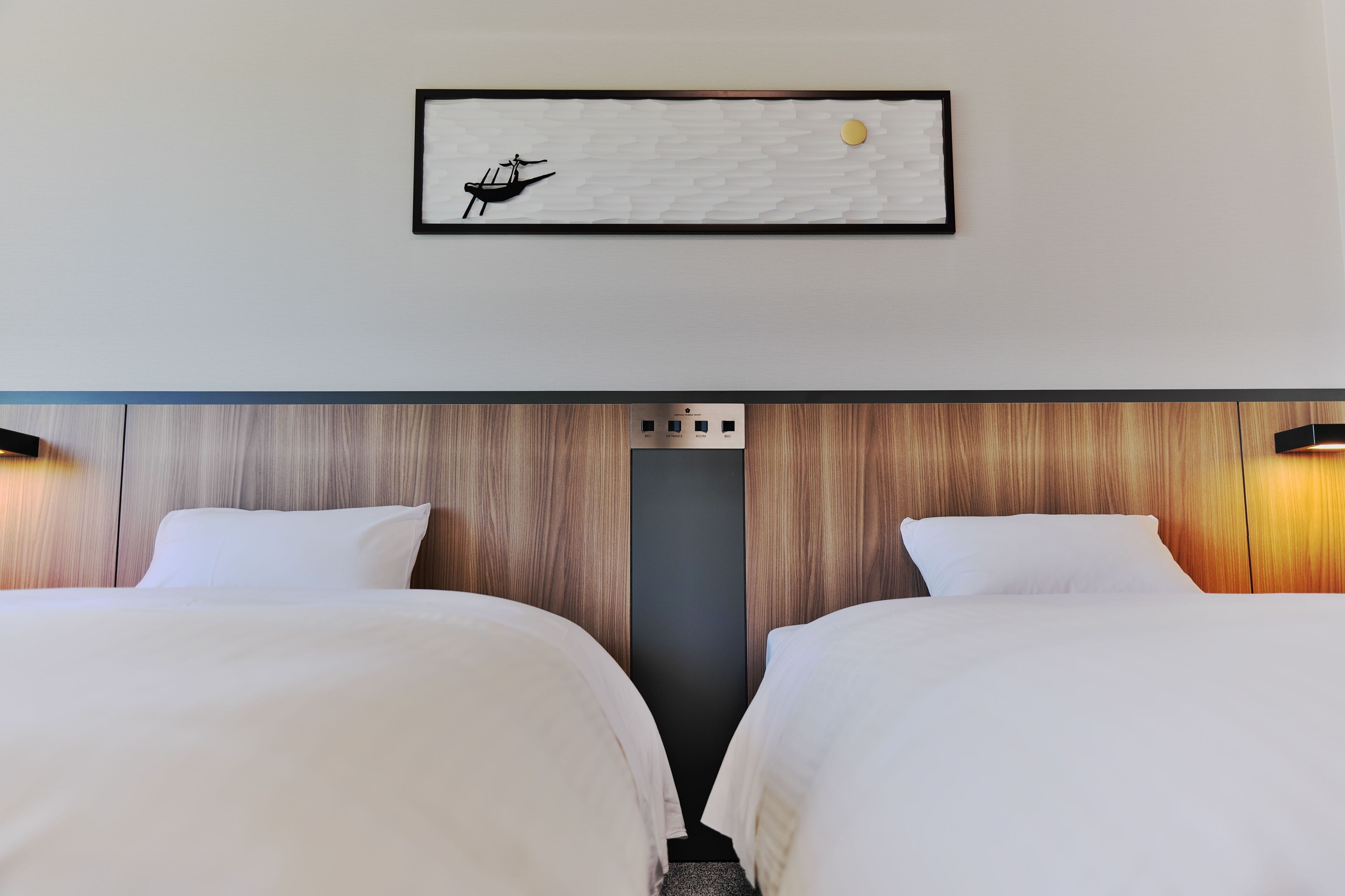 經濟雙床房, 非吸煙房 (with Shower, Lakefront) | 高級寢具、客房內保險箱、免費無線上網、床單