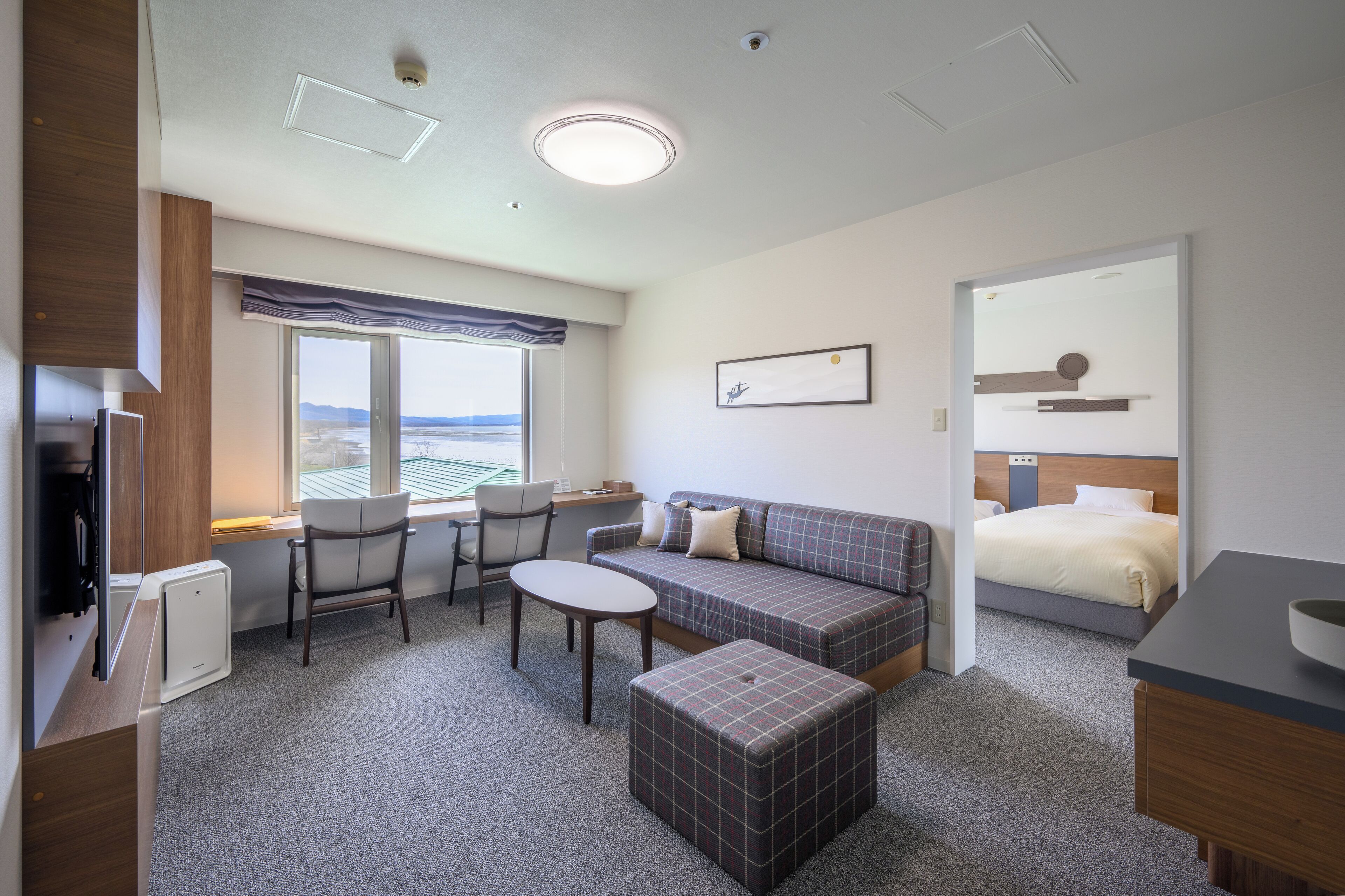 雙床房, 非吸煙房 (Moderate - Lakefront) | 高級寢具、客房內保險箱、免費無線上網、床單