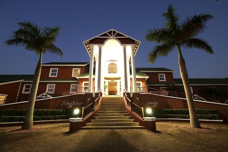 Front of property - evening/night