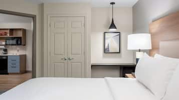 Premium bedding, in-room safe, desk, laptop workspace