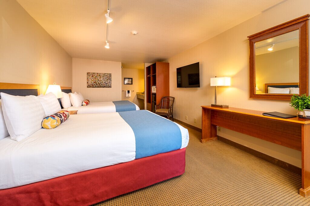 Deluxe kamer | Luxe beddengoed, verduisterende gordijnen, reisbedje, gratis wifi