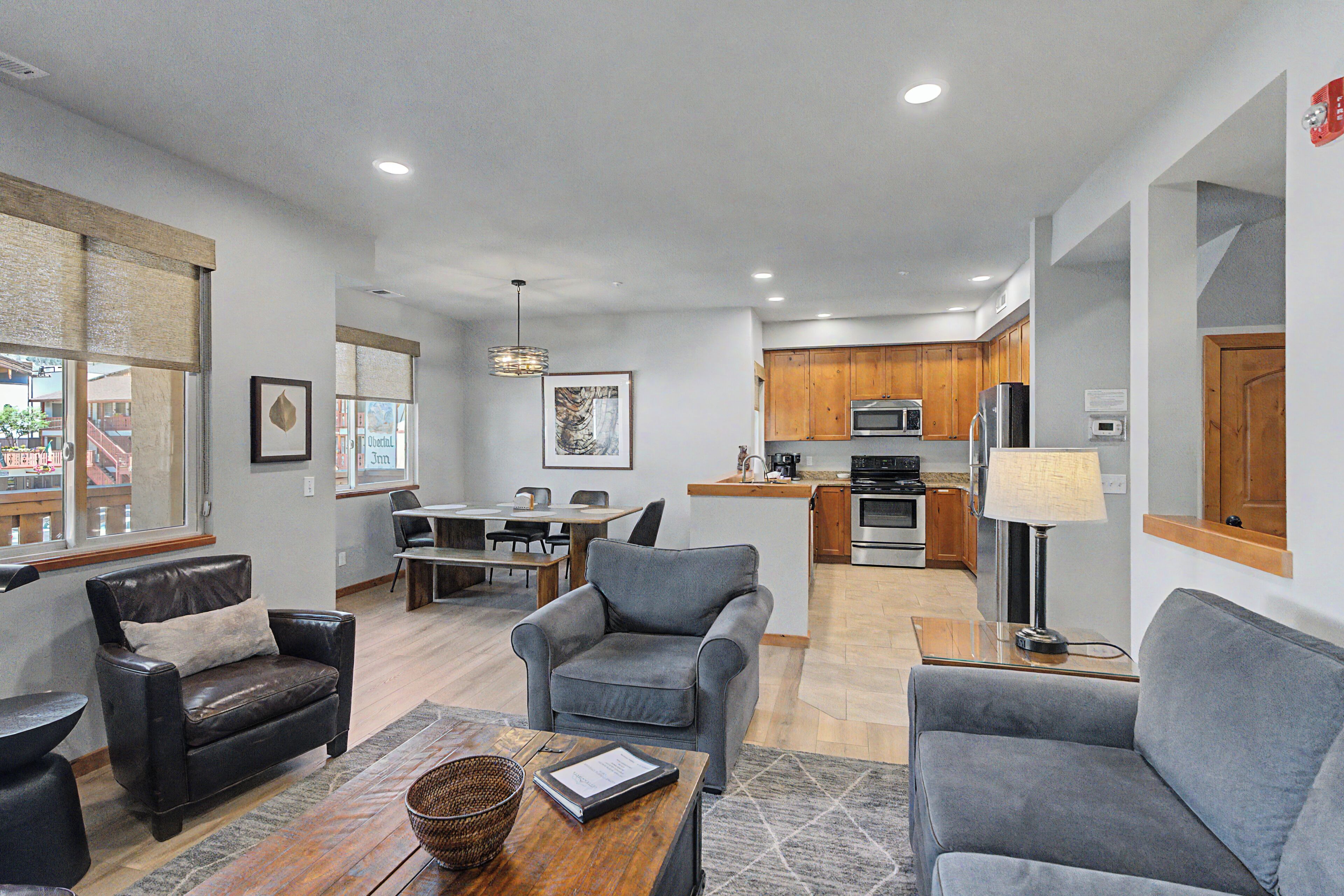 Townhome - 2 Bedrooms and 2 Bathrooms - Across from the Inn - Breakfast Not Included | Living area | 50-inch flat-screen TV with digital channels, TV