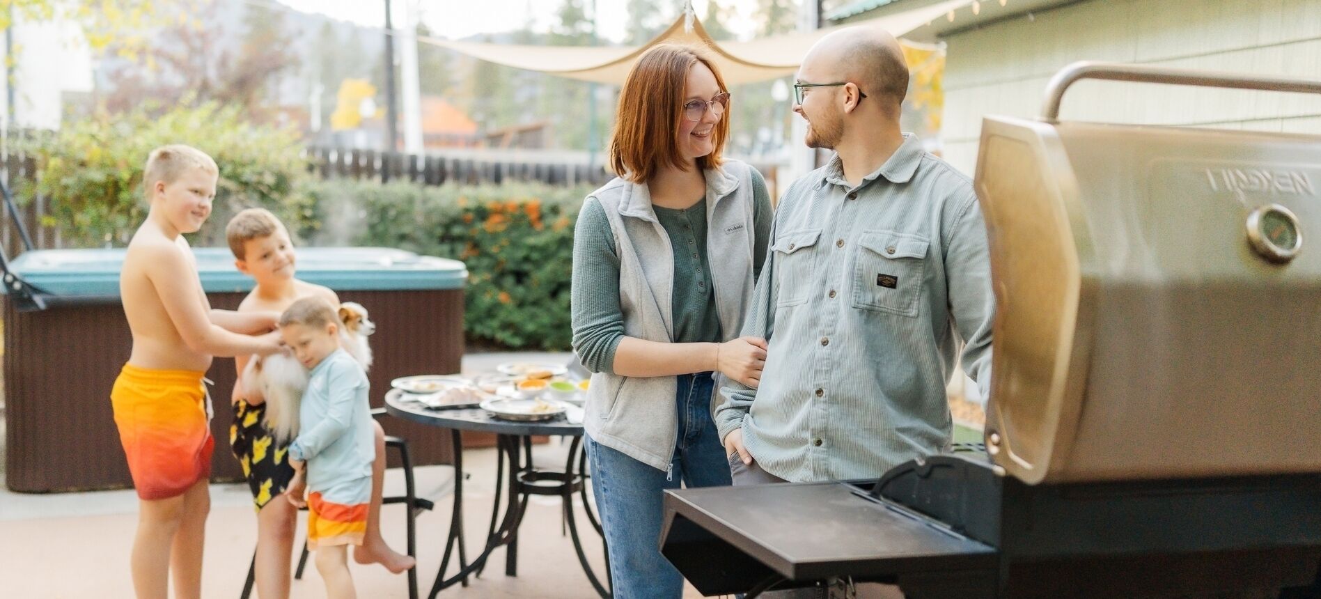 浪漫村舍, 1 间卧室, 热水浴缸, 花园 (Breakfast Not Included) | 露台