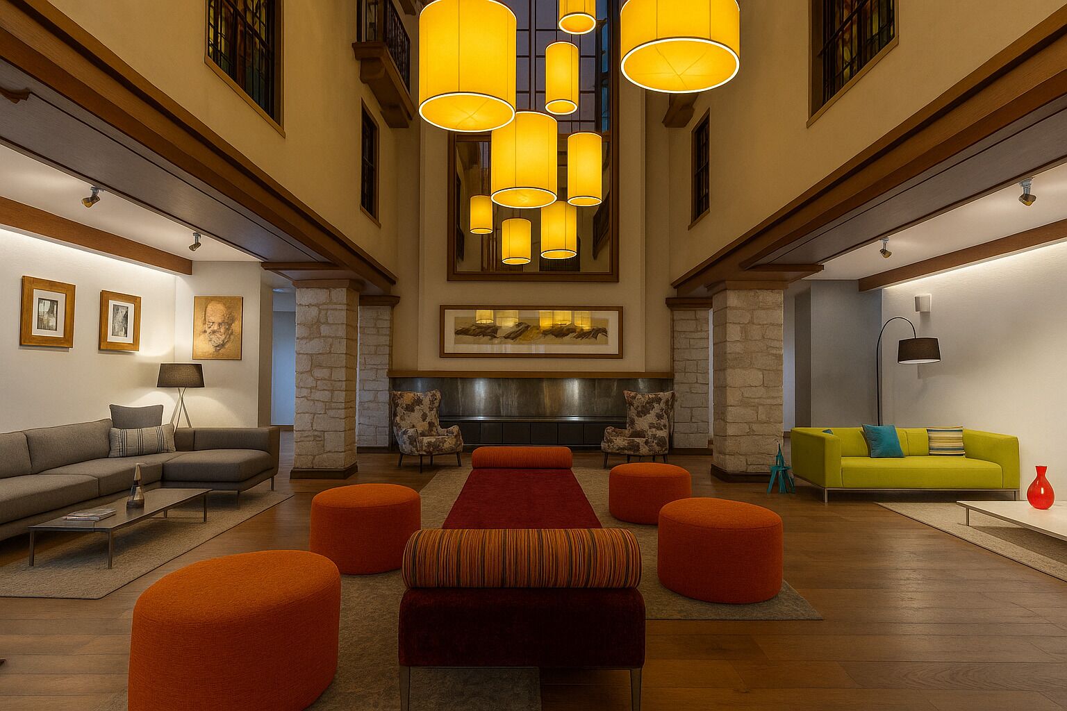 40-inch LED TV with satellite channels, TV