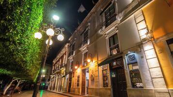 Front of property - evening/night