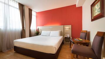 Minibar, in-room safe, desk, free WiFi