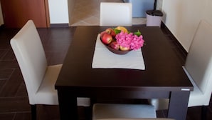 Apartment, 2 Bedrooms, Balcony, Sea View | In-room dining - Bella Vista (Kamenari)