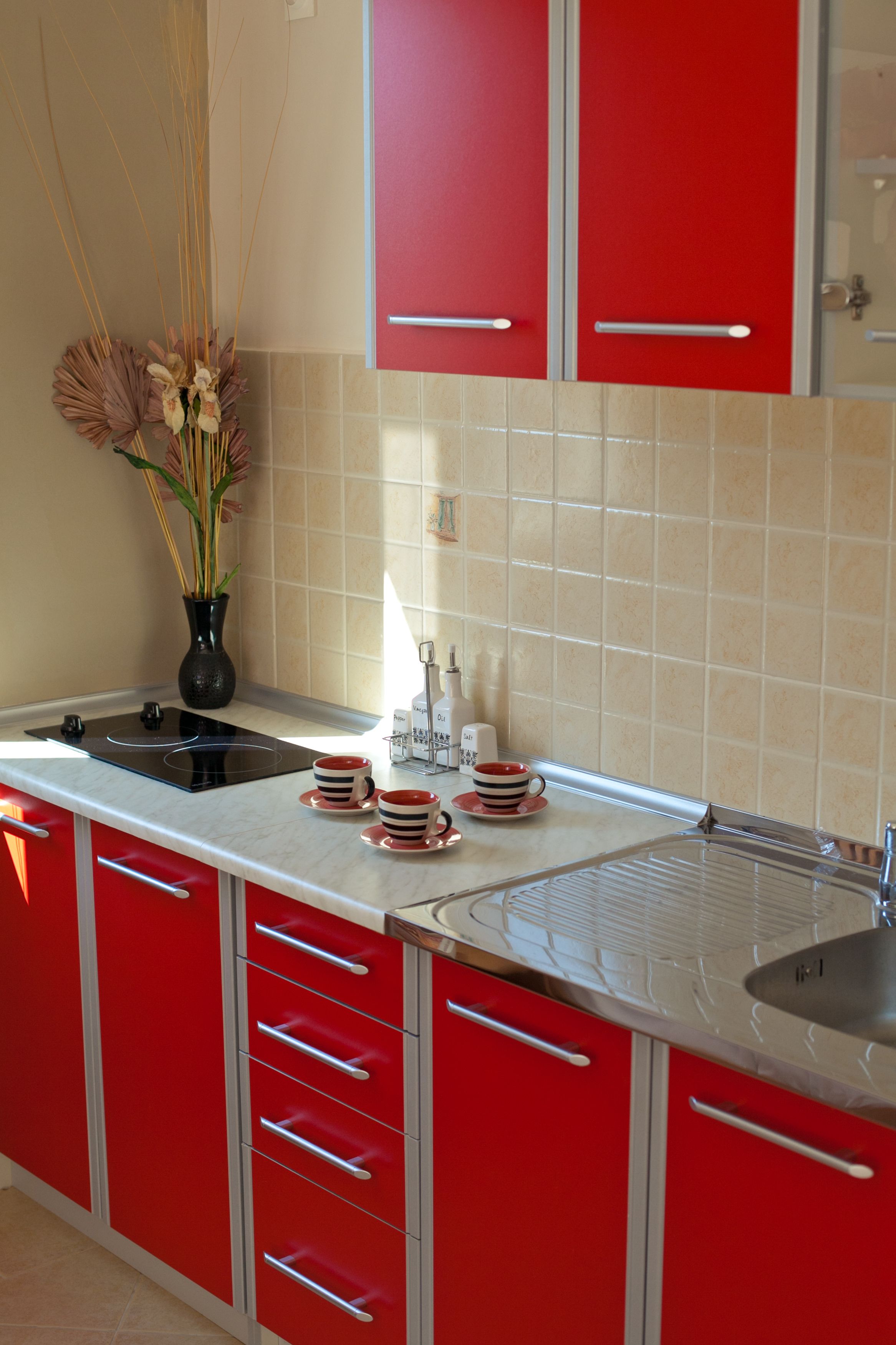 Phòng Suite, 1 phòng ngủ, ban công, quang cảnh biển | Bếp riêng | Tủ lạnh, dụng cụ nấu nướng/bát dĩa/dao nĩa 
