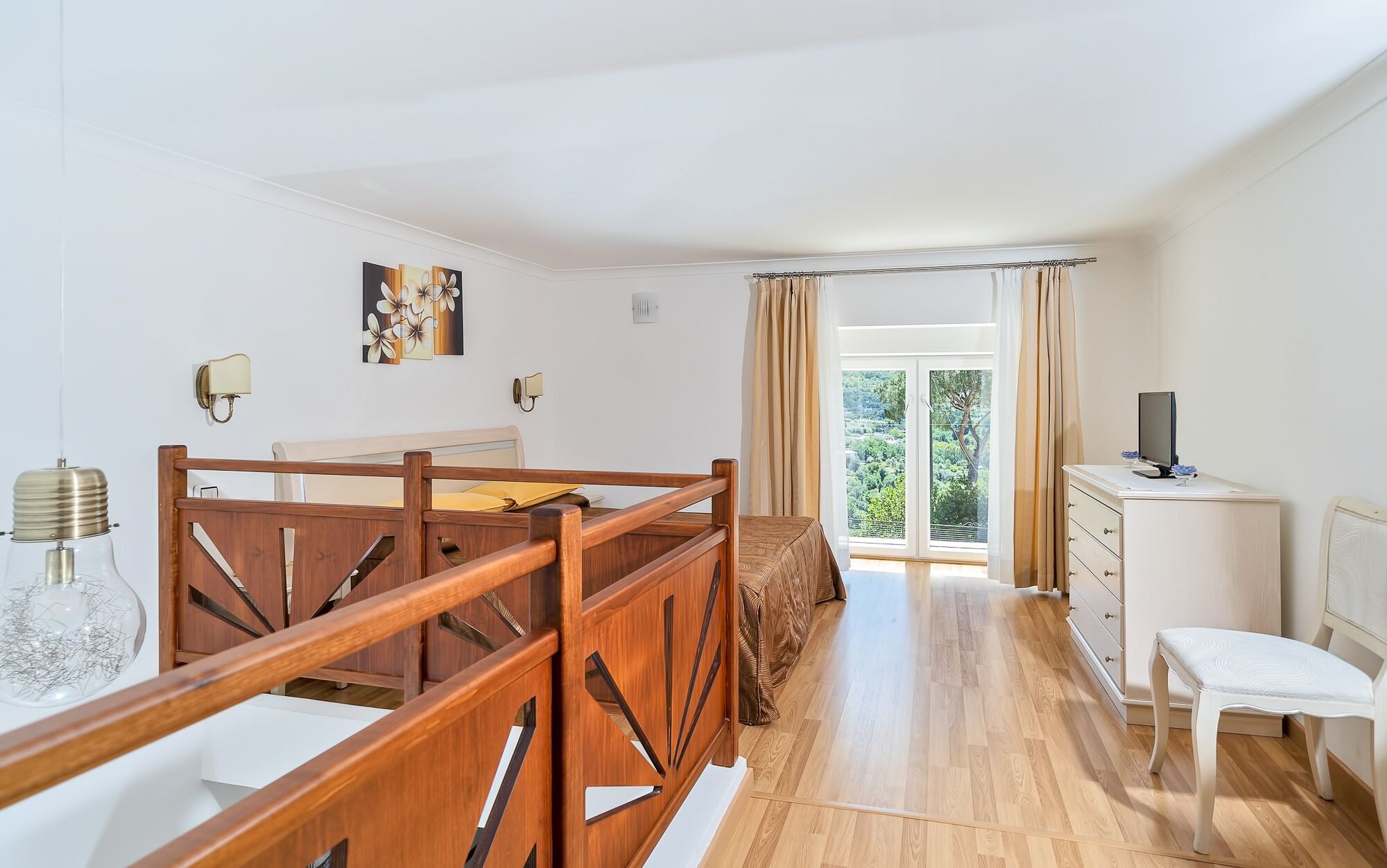 Family Apartment, 1 Bedroom, Partial Sea View | View from room