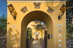 Fassade der Unterkunft