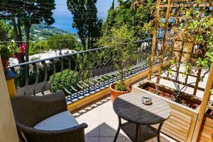 Superior-Doppelzimmer, Balkon, Meerblick | Ausblick vom Zimmer