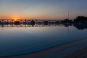 Rooftop pool